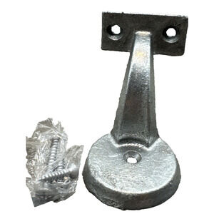 2.375-in x 3.125-in Galvanized Painted Wrought Iron Interior Handrail bracket {P